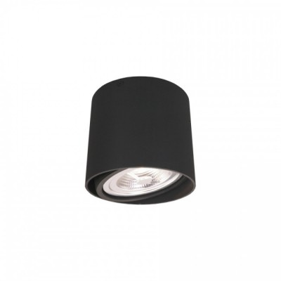 Round Ceiling Spot light of aluminum Nord GU10 / E27 Black