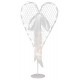 Διακόσμηση Γάμου Καρδιά με Φωτάκια Μπαταρίας 56x26 cm 24 LED Θερμό Φως