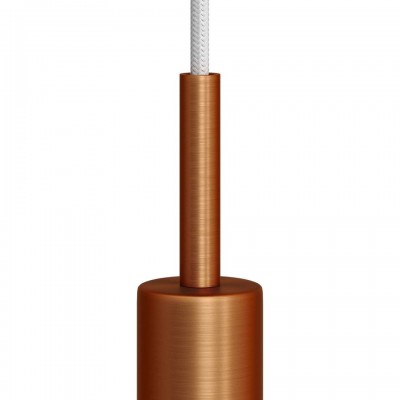 Μεταλλικό στήριγμα καλωδίου 7 cm μαζί με μαστό, παξιμάδι και ροδέλα Χάλκινο Αντικέ