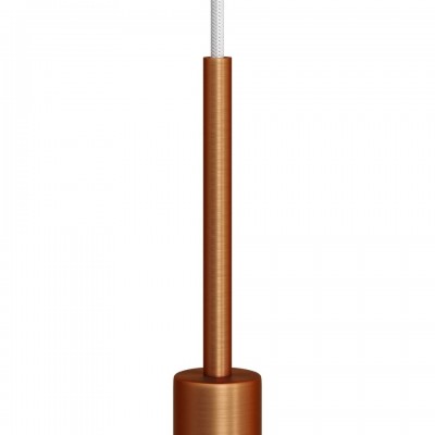 Μεταλλικό στήριγμα καλωδίου 15 cm μαζί με μαστό, παξιμάδι και ροδέλα Χάλκινο Αντικέ