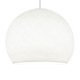 Κρεμαστό Φωτιστικό με Καπέλο Dome από νήμα Λευκό Ø 31 cm