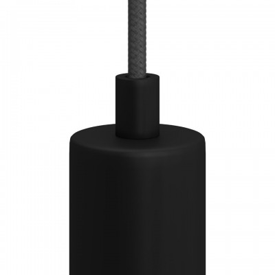 Μεταλλικό στήριγμα καλωδίου μαζί με μαστό, παξιμάδι και ροδέλα - σετ 2 τεμαχίων Μαύρο