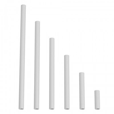Σωληνάκι προέκτασης μεταλλικό για φωτιστικά Λευκό 5 cm