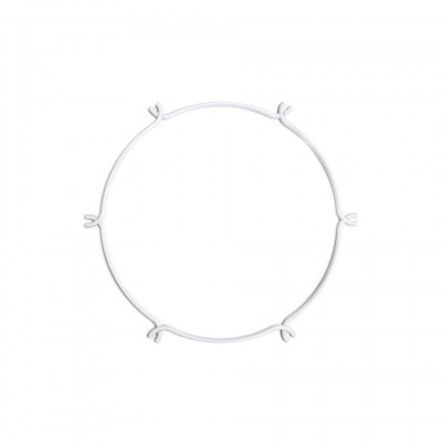 Cage Κύκλος - Κατασκευή για φωτιστικά Λευκό Ø 40 cm