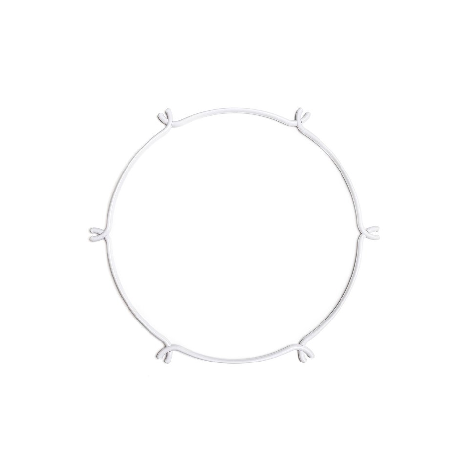 Cage Κύκλος - Κατασκευή για φωτιστικά Λευκό Ø 40 cm