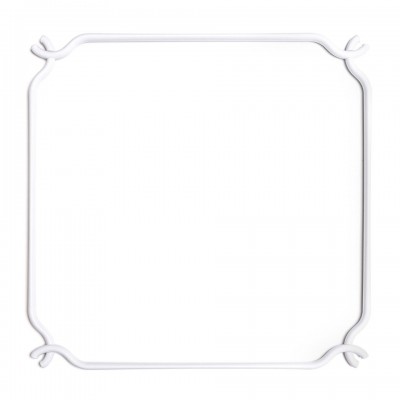 Cage Τετράγωνο - Κατασκευή για φωτιστικά Λευκό L 48 cm