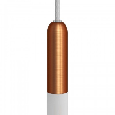 Ντουί Ε14 Μεταλλικό P-Light, με στήριγμα καλωδίου Χάλκινο Αντικέ