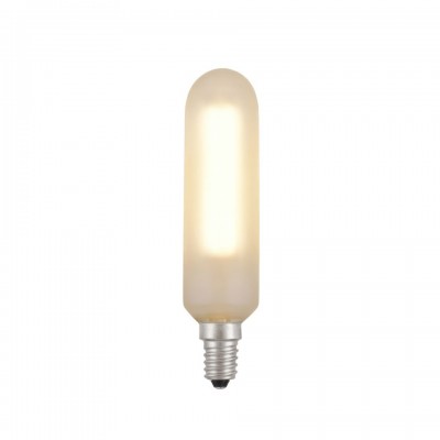 LED Λαμπα Σωληνωτή Λευκή - E14 4W Dimmable 2700 K