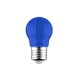 Διακοσμητική Λάμπα LED G45 Globetta Μπλε 1.4W E27