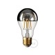 LED Filament Λάμπα Καθρέπτου Α60 Χρώμιο - 7W E27 Dimmable 2700K