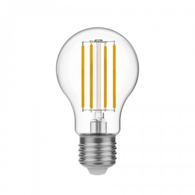 LED Λαμπτήρας T01 Drop A60 Διαφανής 7W 806Lm E27 2700K Dimmable