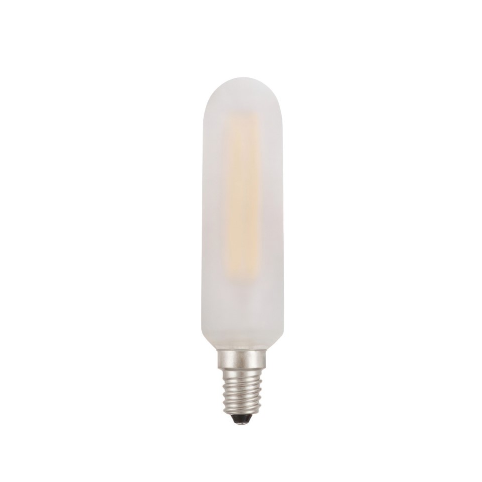 LED Λαμπα Σωληνωτή Λευκή - E14 4W Dimmable 2700 K