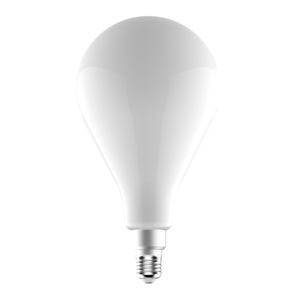 LED Λαμπτήρας Οπάλ Λευκό XXL A165 12W E27 Dimmable 2700K