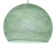 Καπέλο για φωτιστικό Μπάλα Dome από νήμα πολυεστέρα Πράσινο Γαλακτερό Ø 35 cm