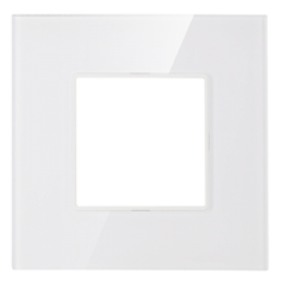 Πλαίσιο Διπλό 2Μ Γυαλί Λευκό INO