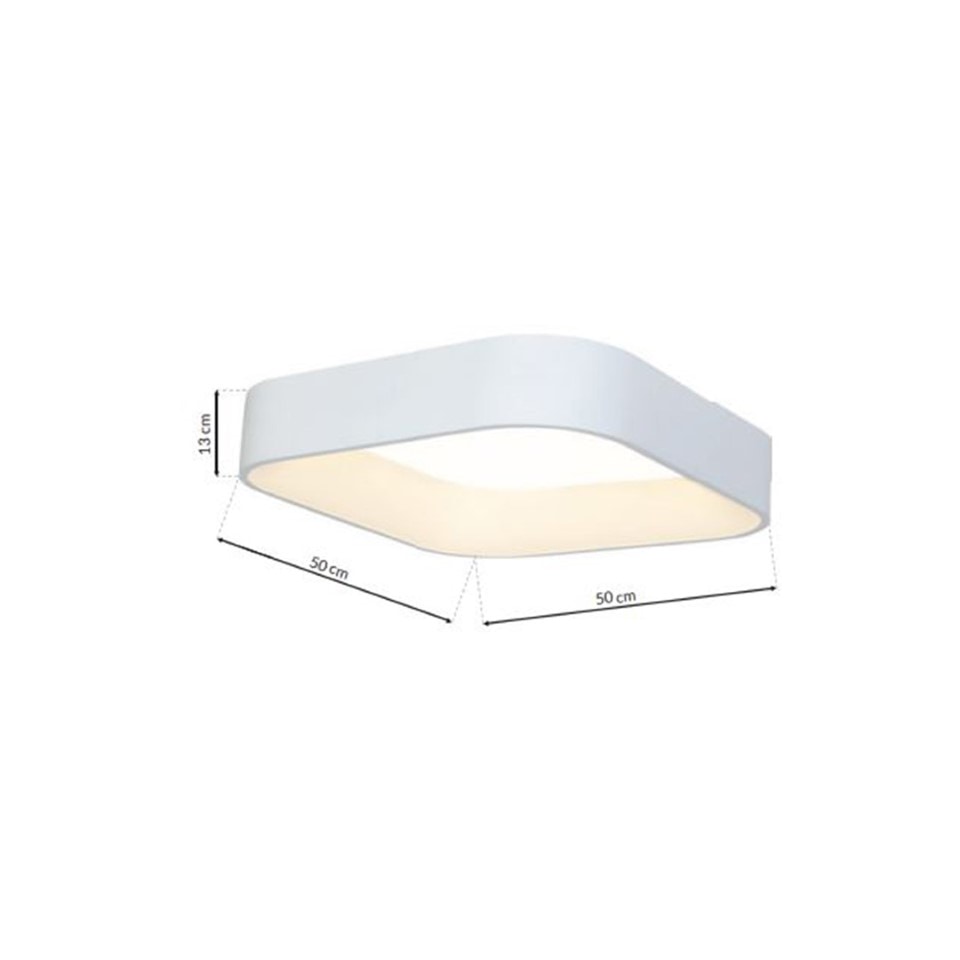 LED Φωτιστικό Οροφής 24W Astro Λευκό