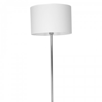 Floor Lamp Casino with shade 155cm White Silver