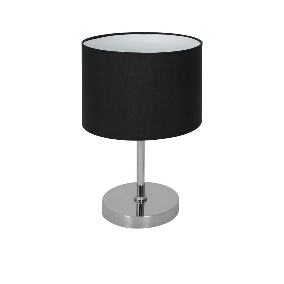 Table Lamp Casino with shade Black Silver