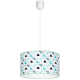 Pendant Lamp Dino with shade Ø30cm Blue