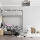 Kids Ceiling Lamp Grey Lampshade 1XE27 with Teddy Bears