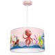 Pendant Lamp Mini Fish Pink for Children