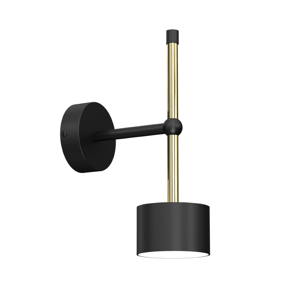 Wall Lamp Arena with shade Black Gold
