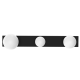 Φωτιστικό Οροφής Bibione 60cm 5xG9 Μαύρο με Λευκό