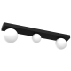 Φωτιστικό Οροφής Bibione 60cm 5xG9 Μαύρο με Λευκό