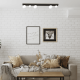 Multi-Light Ceiling Lamp Bibione 110cm Black White