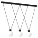Multi-Light Pendant Lamp Capri 3xG9 Black
