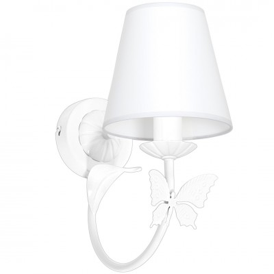 Children's Wall Lamp Alice with shade White