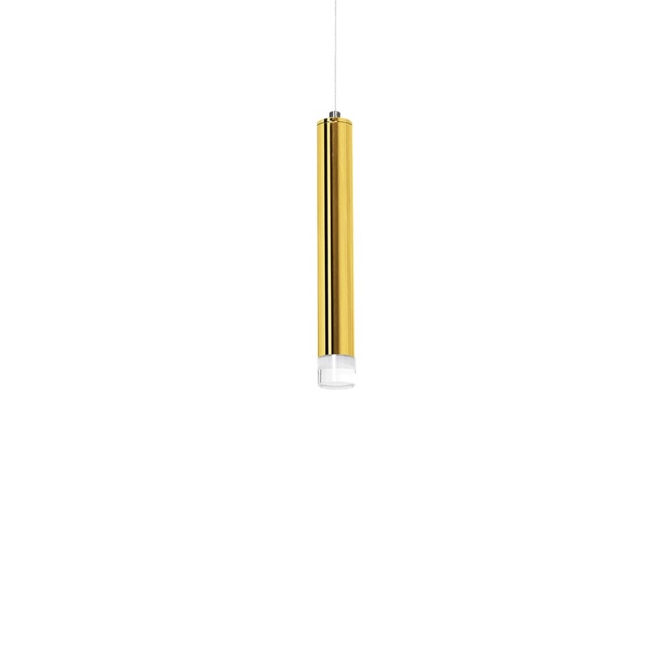 LED Κρεμαστό Φωτιστικό Goldie 15W Χρυσό