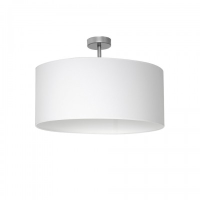 Ceiling Lamp Casino with shade White Silver