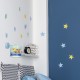 Childrens Wall Lamp Rybka Minimini with shade 1xE27 Blue