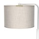 Table Lamp Lino Biel with shade White Linen