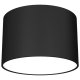 Παιδικό Φωτιστικό Οροφής Dixie με καπέλο 8cm Μαύρο
