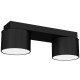Childrens Multi-Light Ceiling Lamp Dixie with shade 24cm Black