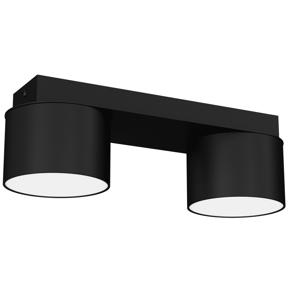 Childrens Multi-Light Ceiling Lamp Dixie with shade 24cm Black