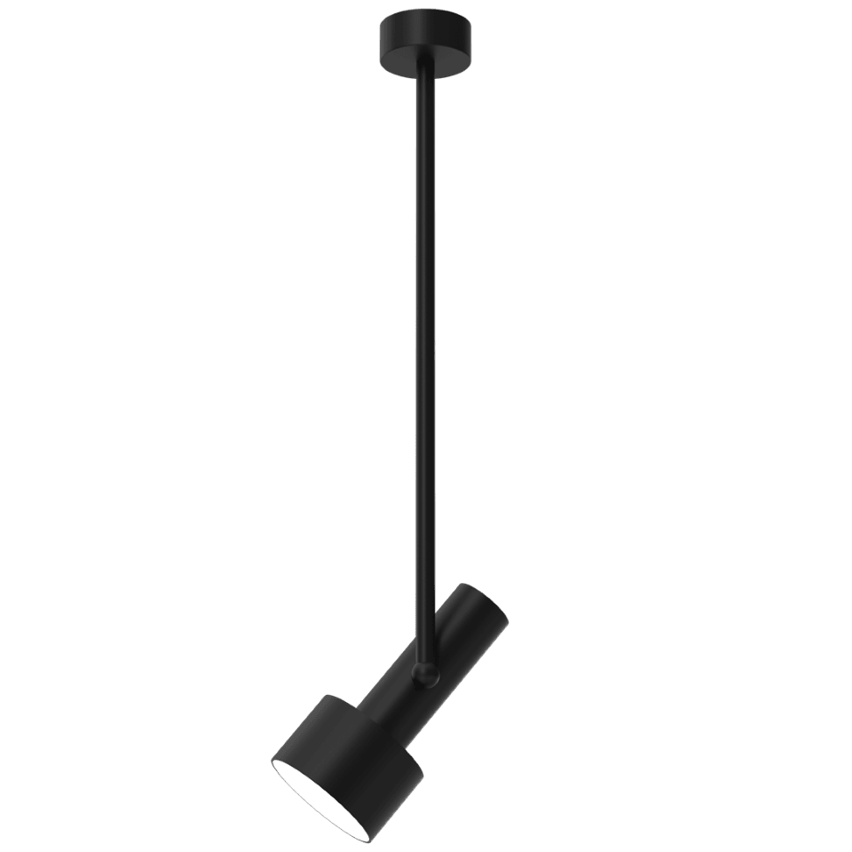 Φωτιστικό Οροφής Linterna 1xGX53 Μαύρο
