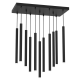 Multi-Light Pendant Lamp Monza 60cm 11xG9 Black