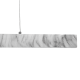 LED Κρεμαστό Φωτιστικό Pierce 90cm 18W Λευκό