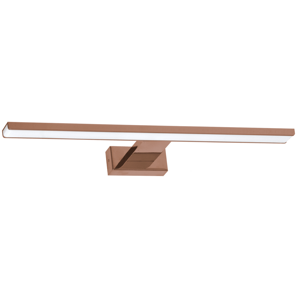 LED Απλίκα Τοίχου Shine Ροζέ χωρίς πλαίσιο 13,8W IP44 60cm Μπρονζέ