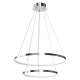 LED Pendant Lamp Rotonda Ø60cm Silver