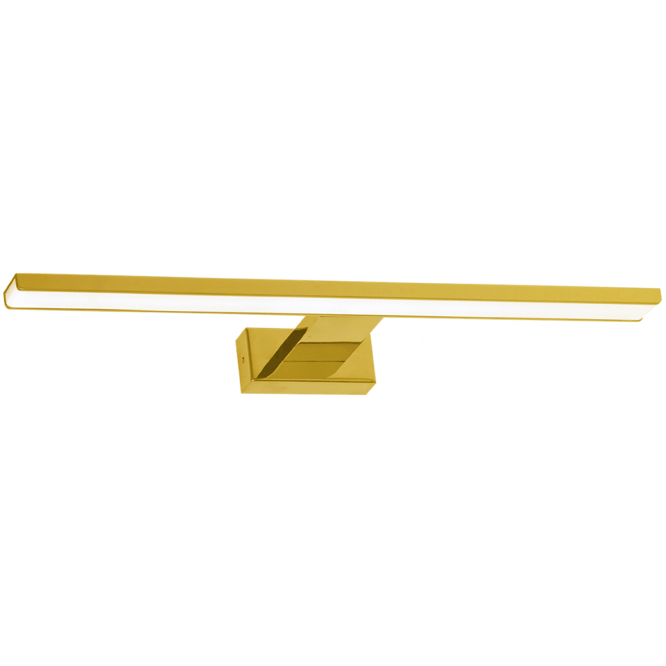 LED Απλίκα Τοίχου Pinto 12W 50cm Χρυσό