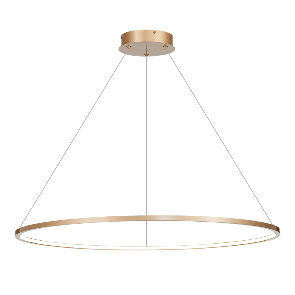 LED Pendant Lamp Saturno IP44 100cm Gold