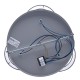 Childrens Multi-Light Ceiling Lamp Miś with shade Ø30cm Grey