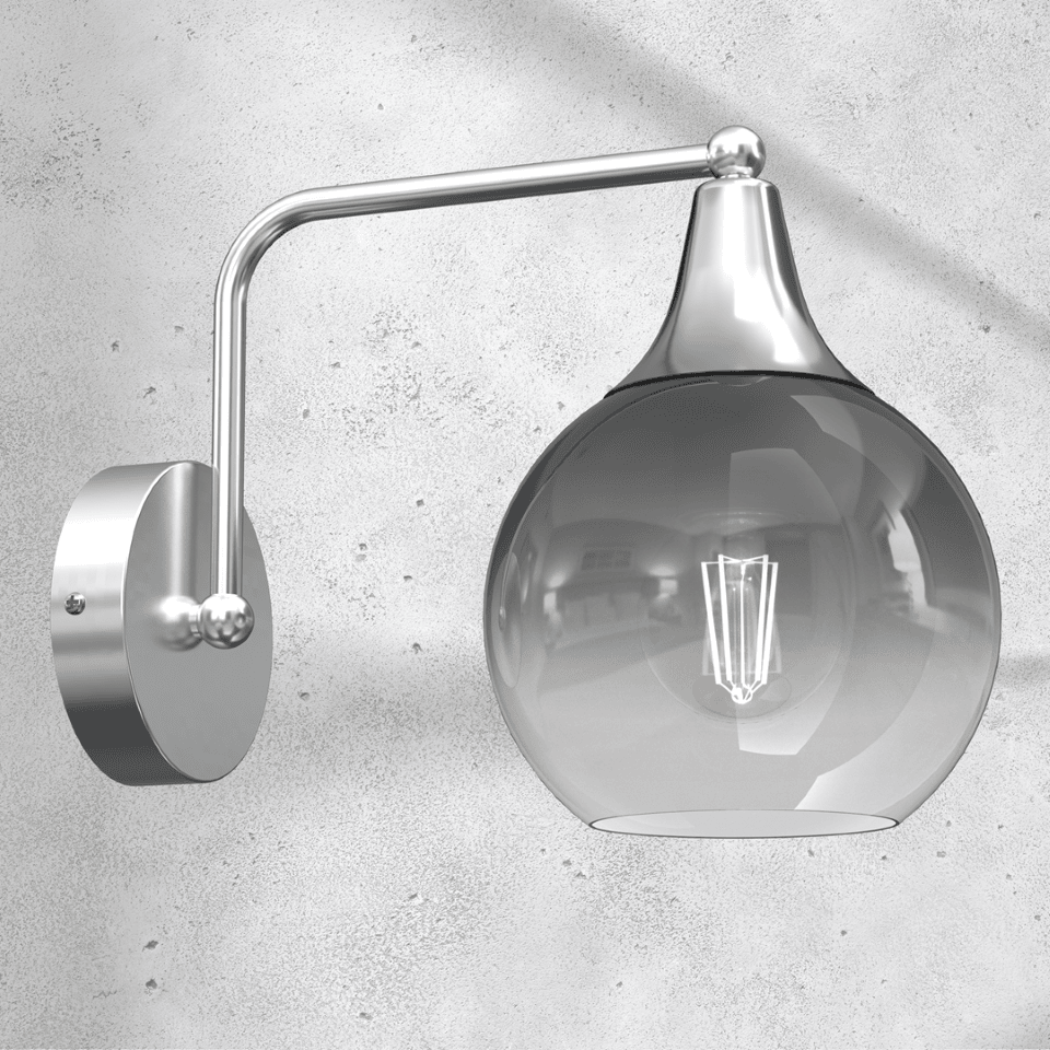 Wall Lamp Monte Silver