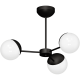 Multi-Light Pendant Lamp Sfera 65cm 3xE14 Ø65cm Black