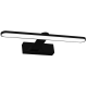 LED Απλίκα Τοίχου Splash IP44 40cm 8W Μαύρο