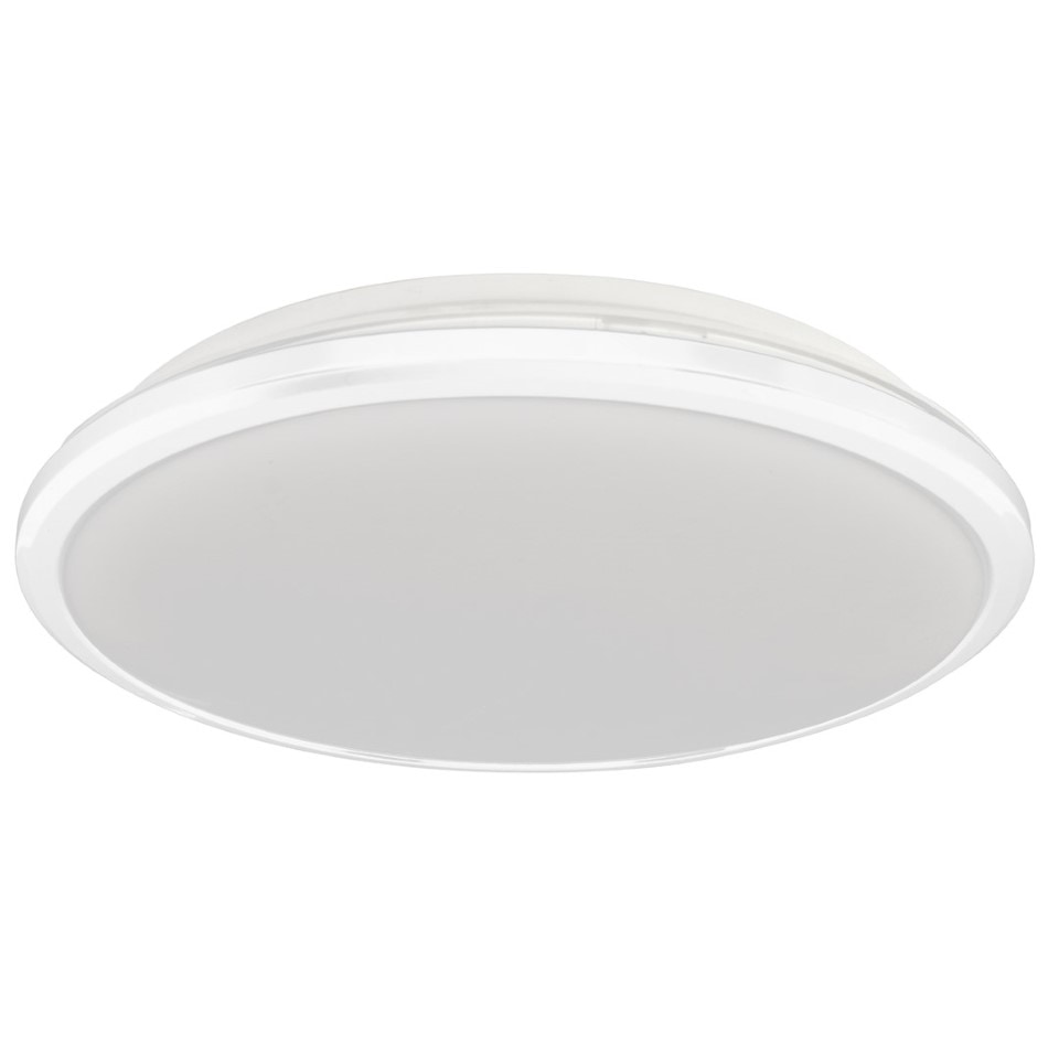 LED Ceiling Lamp Terma IP44 Ø28cm White